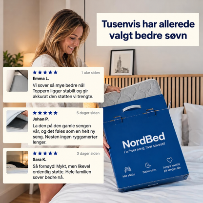 NordBed™ – Våkn opp uthvilt uten smerter